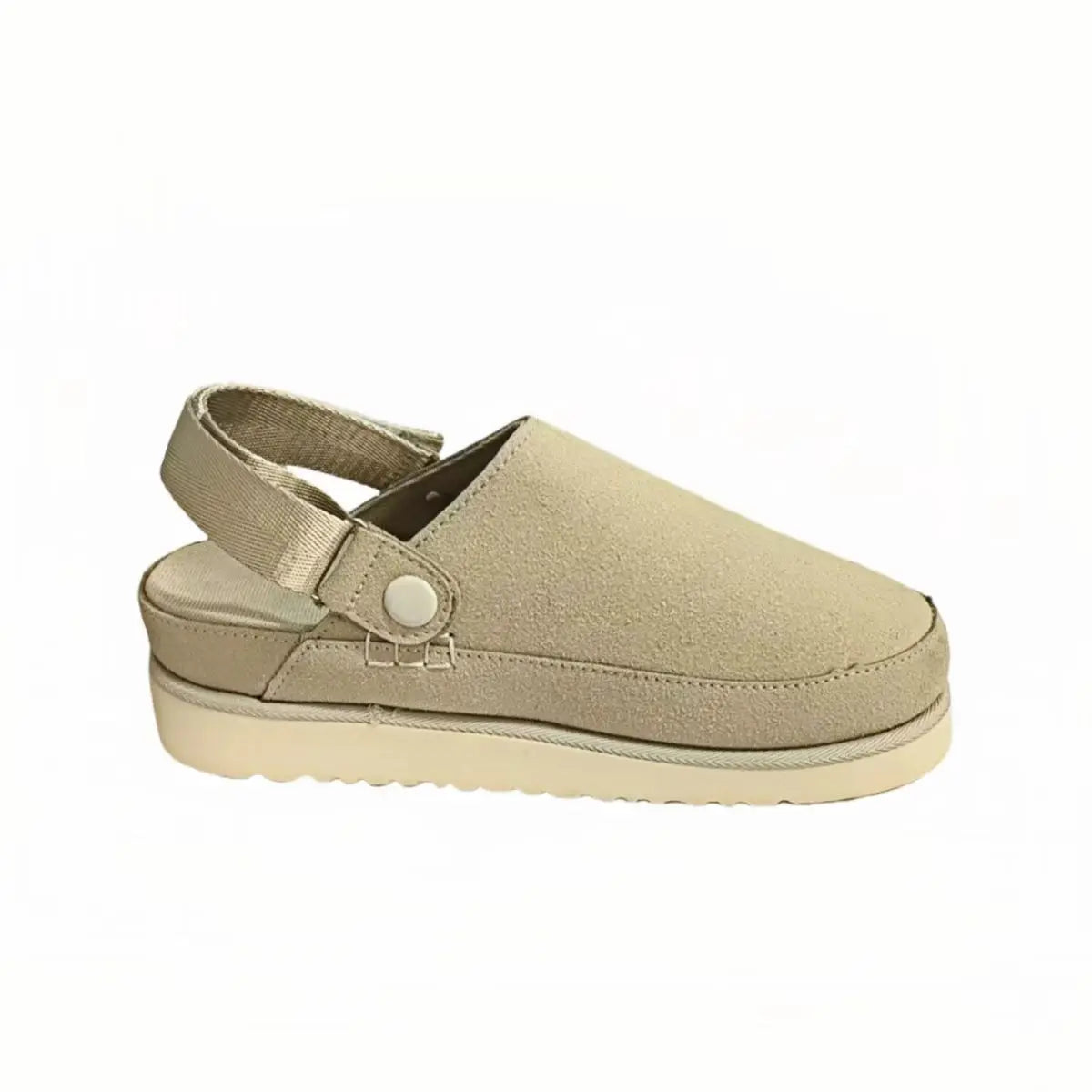 Suede Platform Clogs